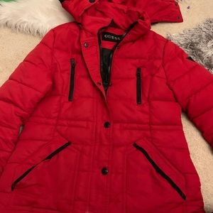 Guess Red Jacket - Large